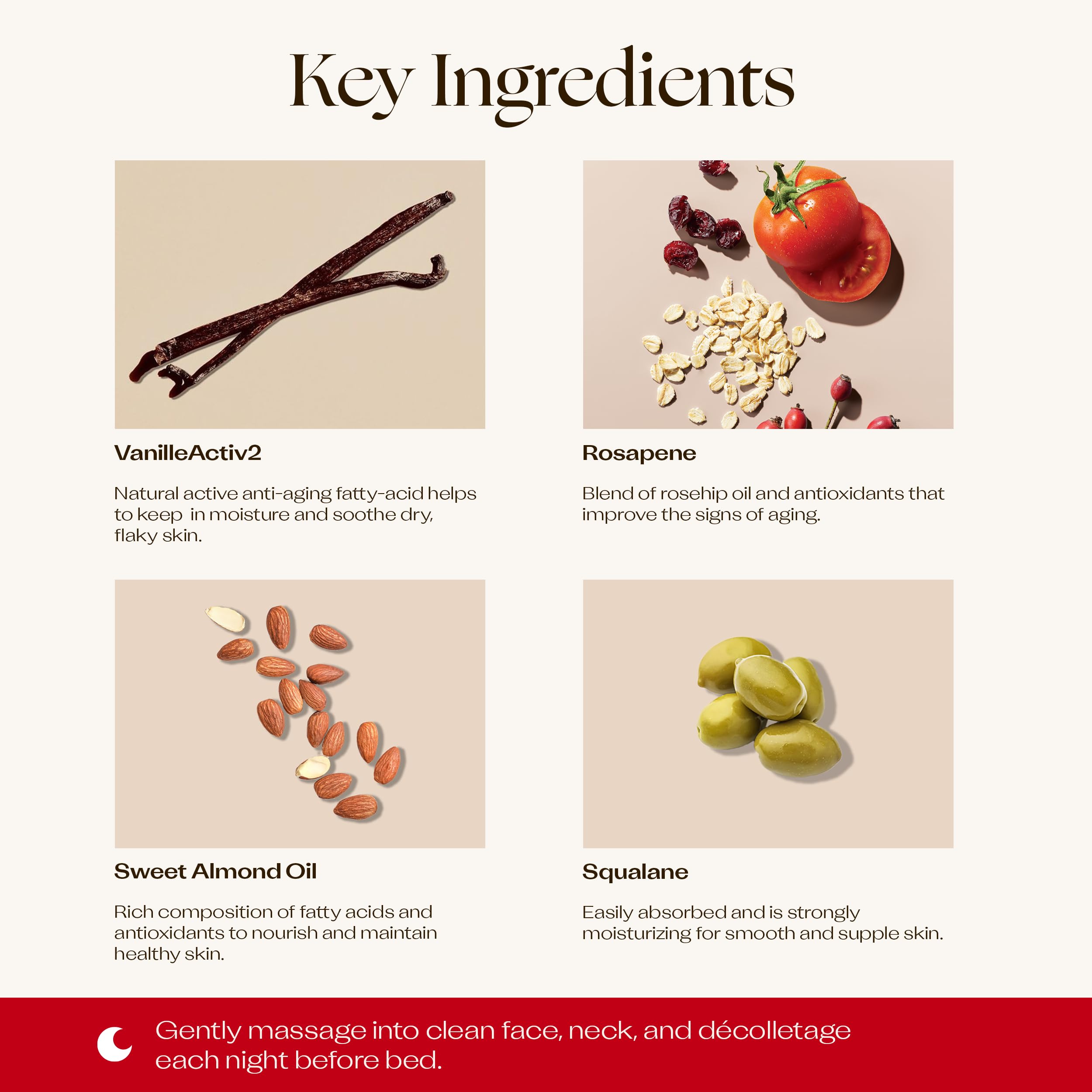 Trilogy Rosapene Night Cream 60ml/2oz